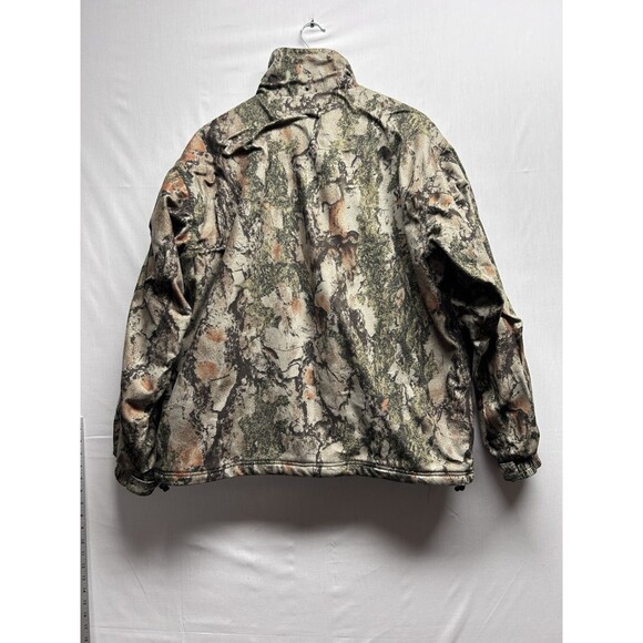 Men’s Yukon Gear Camo Hunting Puffer Jacket Large Zip Jacket - Picture 7 of 7